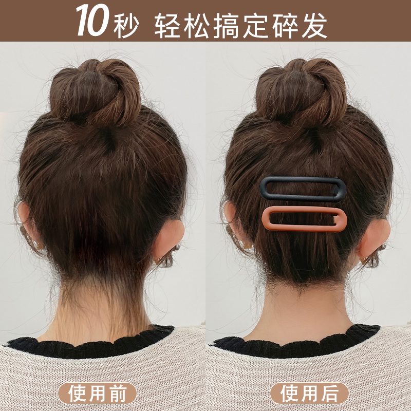 Kẹp Tóc Màu Nhám Đơn Giản Thời Trang Cho Nữ