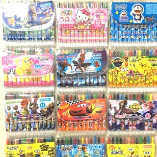 Bút Màu Vặn Sáp (Rolling crayon 24 Màu)