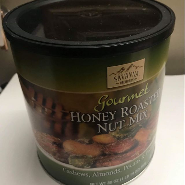 Gourmet Honey Roasted Nut Mix (hạt điều, hồ đào, hạnh nhân, hạt dẻ cười)