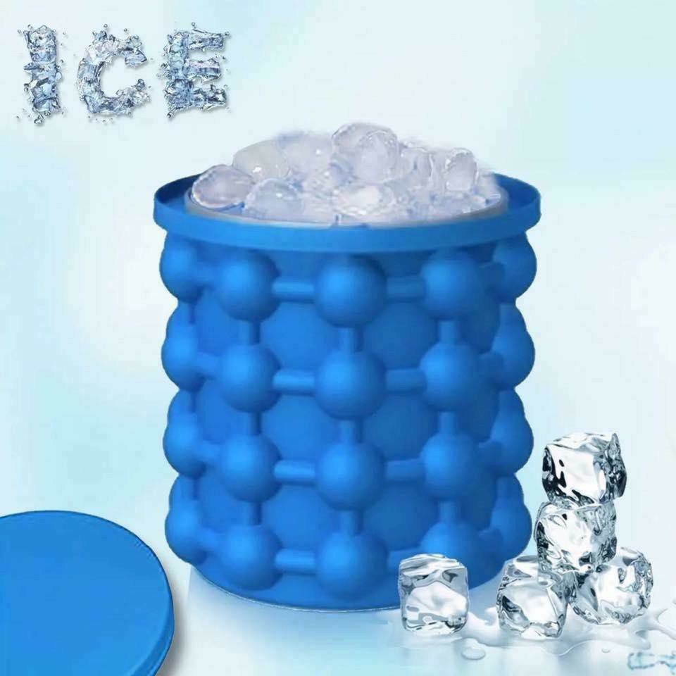 Cốc Làm Đá Giữ Nhiệt Thông Minh ICE GENIE 120 Viên Có Nắp Đậy Tiệt Trùng Tiện Dụng