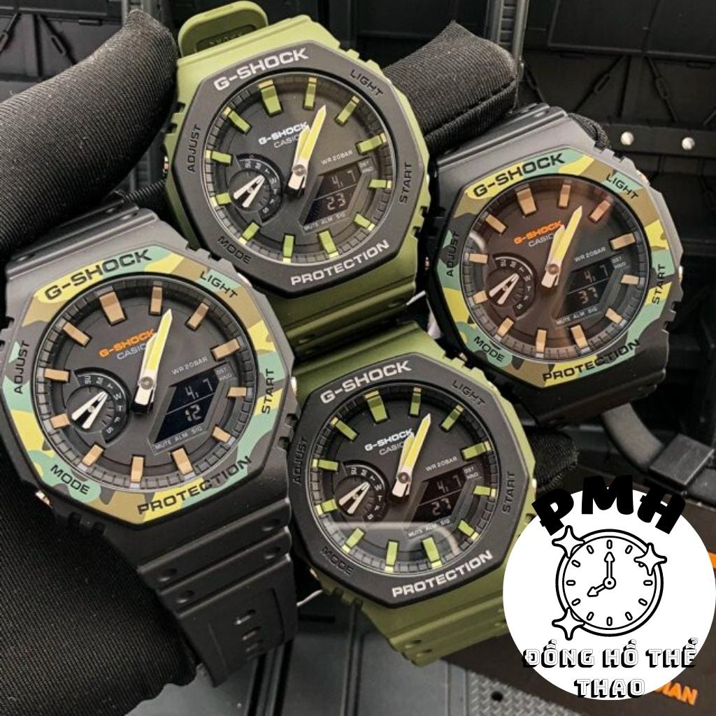 Đồng hồ đeo tay nam , Đồng hồ unisex thể thao GA2100 màu rằn ri 42mm | BigBuy360 - bigbuy360.vn