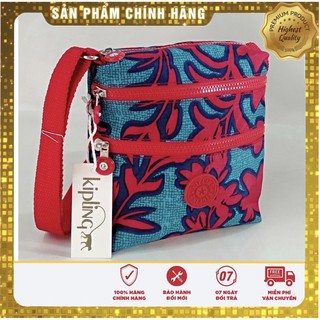 Kipling Túi đeo chéo 21x22cm họa tiết vải dù siêu nhẹ, chống thấm nước, dễ dàng vệ sinh vết bẩn