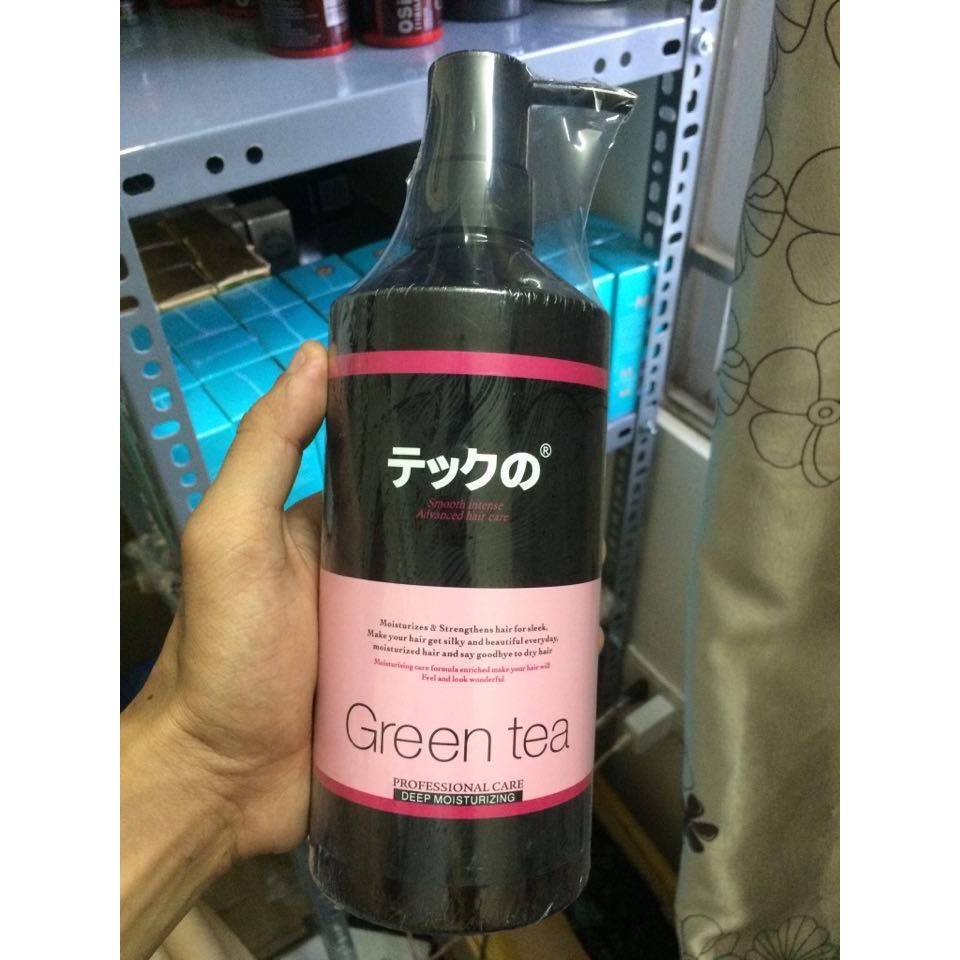 [FreeShip HN] DẦU GỘI + XẢ GREEN TEA NHẬT BẢN 780ML