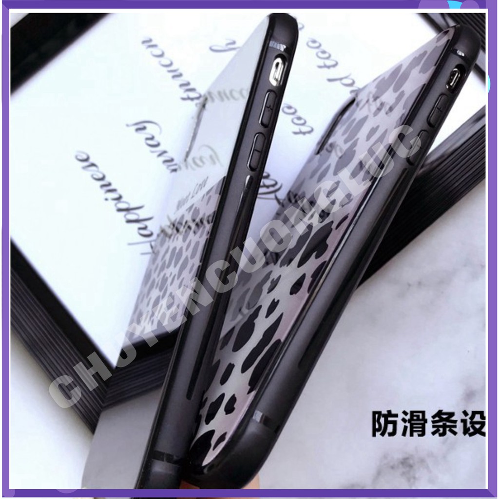 [HOT]  ỐP LƯNG KÍNH hình da báo cá tính -IP 6/6S - 6 Plus/ 6S Plus - 7/ 8 - 7 Plus/ 8 Plus - X/ XS/ XS Max