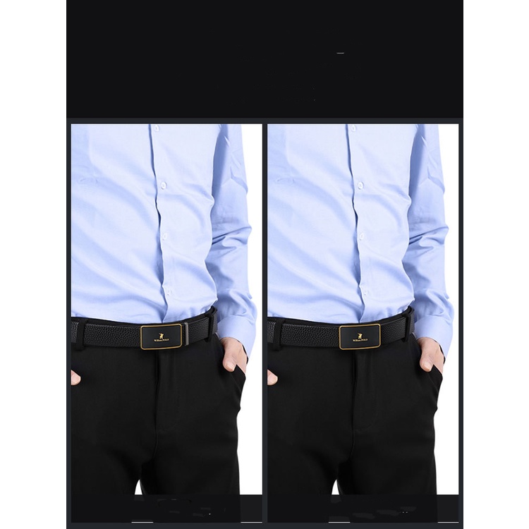 Thắt lưng nam cao cấp  WILLIAMPOLO -chát liệu da bò nguyên tấm , có đủ hộp và túi xách theo hãng POLO20285-87