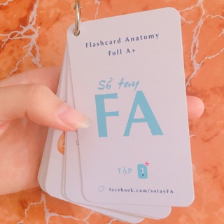 Sổ tay FA, full A+ giải phẫu
