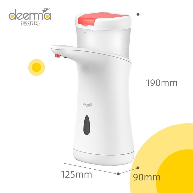 Máy rửa tay Xiaomi Deerma lấy xà bông Tự Động DEM-XS100 cảm ứng tiệm cận Xiaomi Youpin - chính hãng