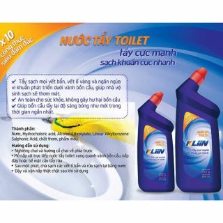 Nước tẩy toilet Kliin