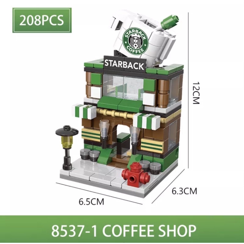 Bộ Lego Xếp Hình Nhà , Xe, Thành phố Thu Nhỏ