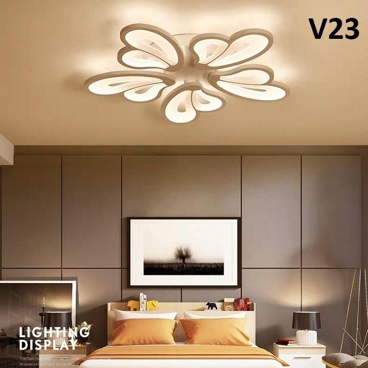 Đèn LED Ốp Trần Trang Trí Phòng Khách Hiện Đại - Đèn trần trang trí phòng khách, phòng ngủ