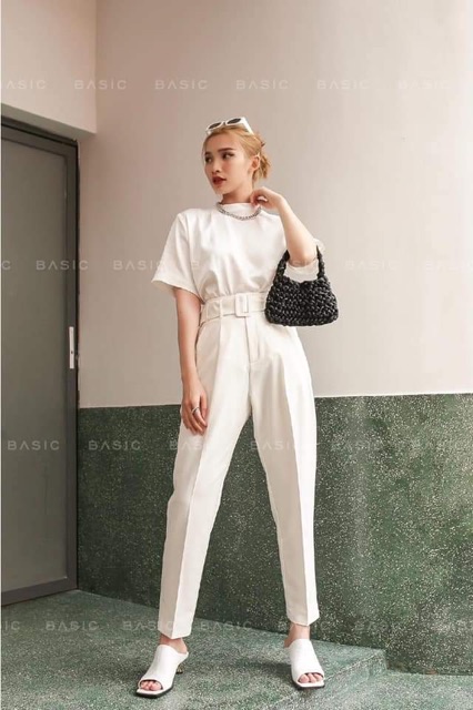 Quần Tây Nữ phối Đai Lưng Siêu Sang - 3006
