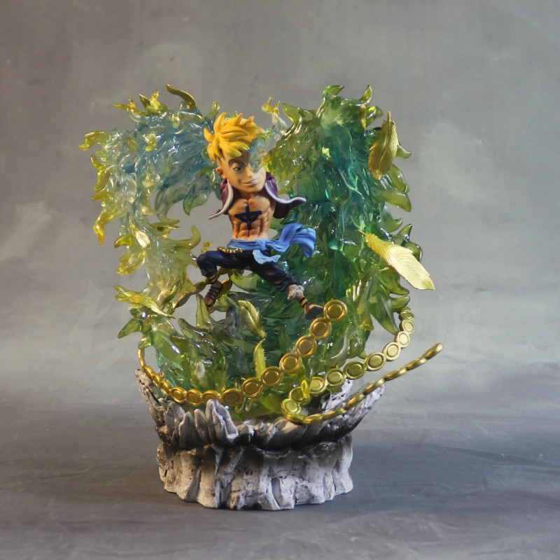 Mô hình Marco phượng hoàng chibi effect resin cao 18cm - One piece