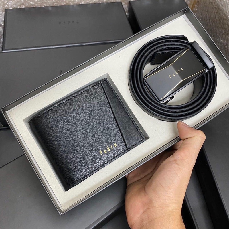 Set ví & nịt PEDR0 nam tuồn kho chuẩn store