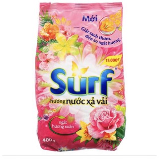 Bột giặt Surf 400g hương nước xả vải
