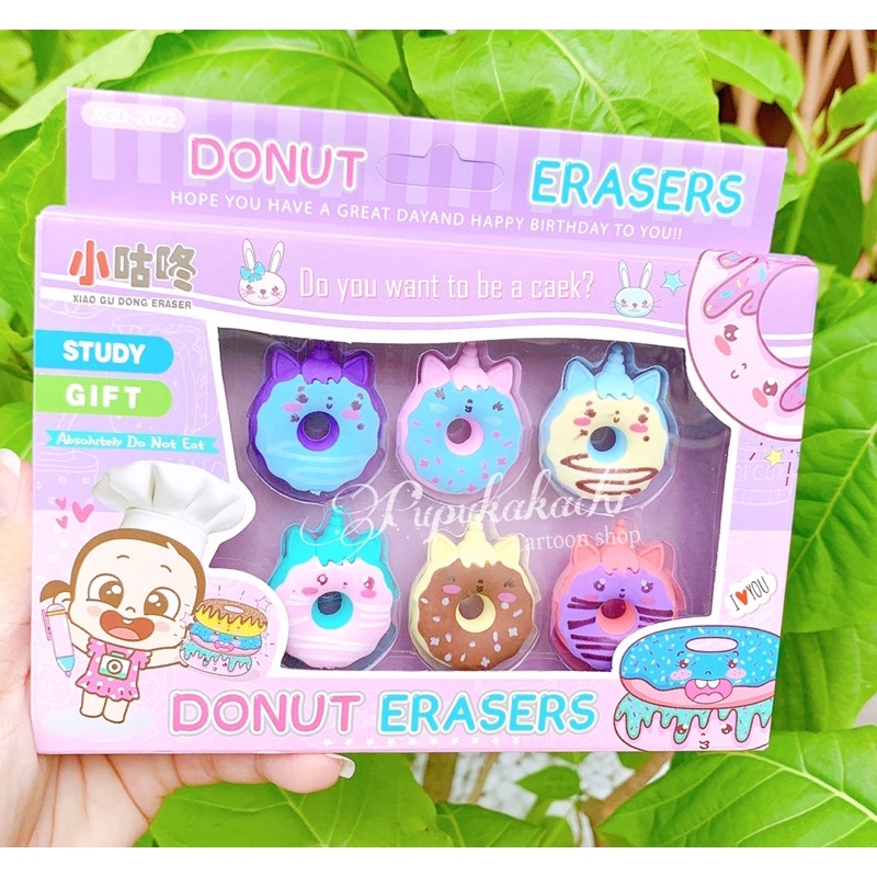 Gôm/Tẩy bút chì Bánh Donut  dễ thương