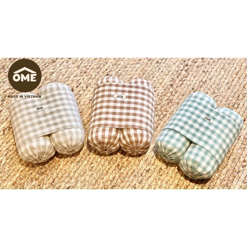 Gối chặn vỏ đỗ chống giật mình OME cao cấp [ babyboo]
