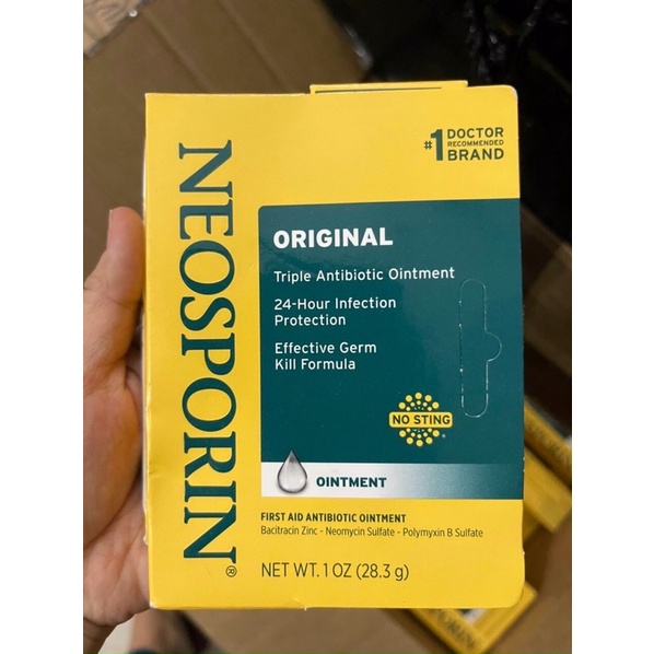 Sét kem Néosporin 3 tuýp 56,7g