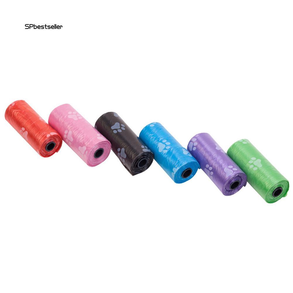 2 cuộn/30 túi nhựa PE 26cm x 31cm đựng rác tiện dụng