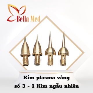 kim máy nhấn mí plasma đầu kim vàng