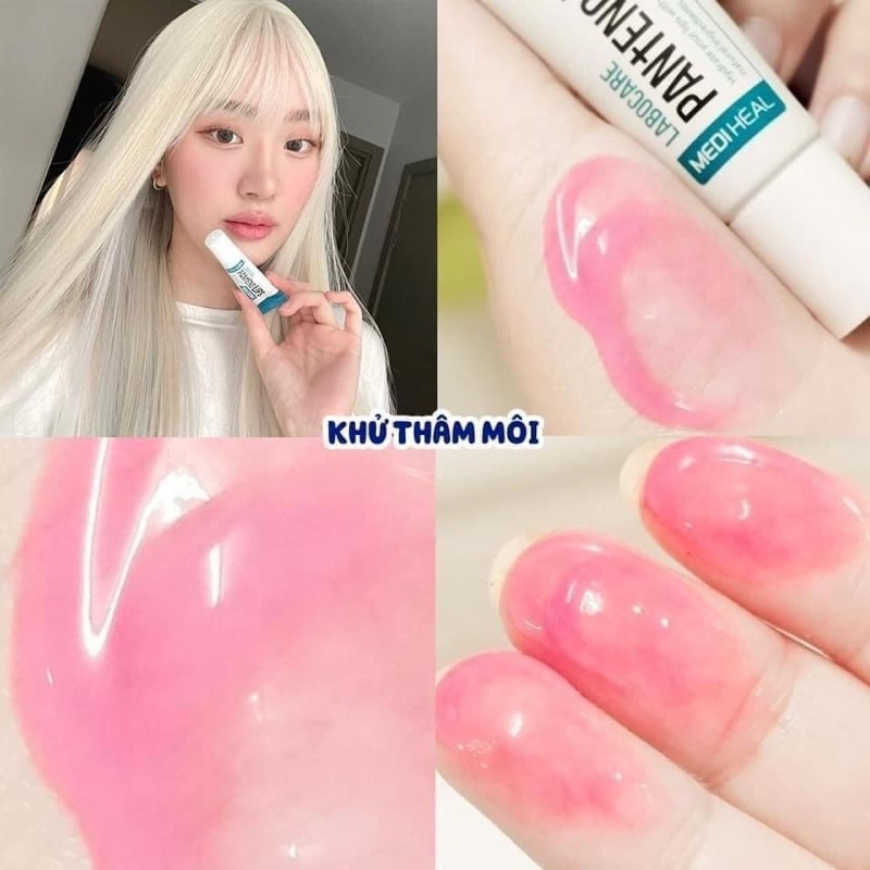 ( Chính Hãng ) Son dưỡng Mediheal Labocare Panteno Lips giảm thâm, đôi môi hồng hào, tươi tắn tuýp 10ml - CO121