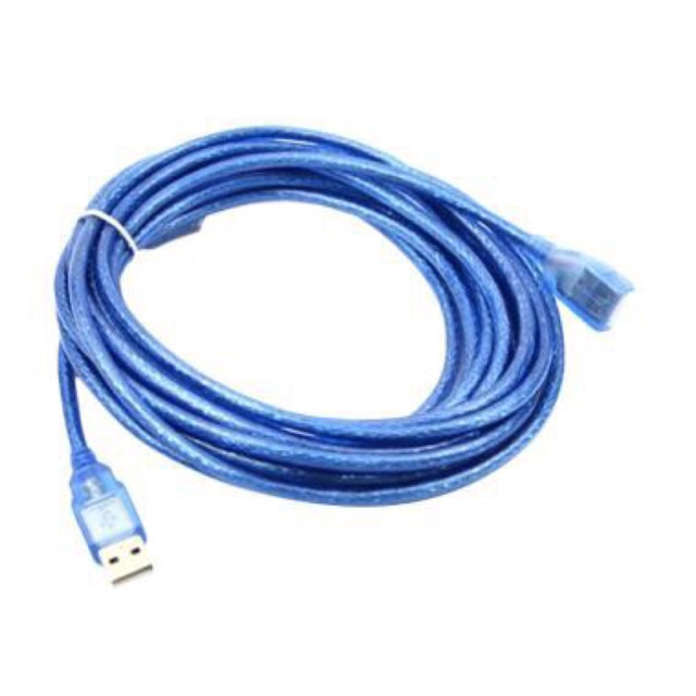 Dây usb nối dài 3m xanh hoặc xám chống nhiễu