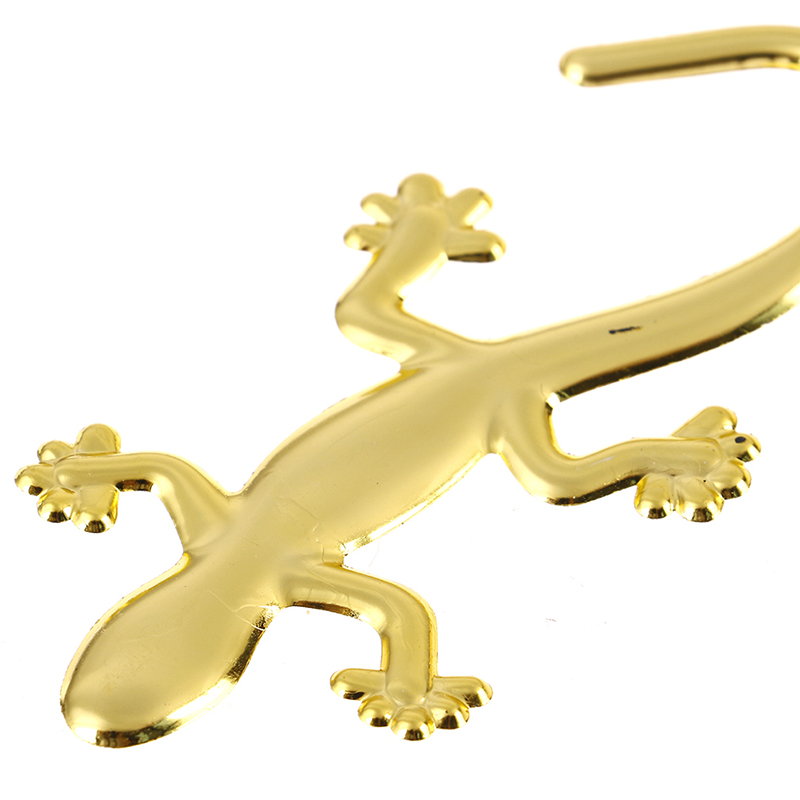 Set 2 Miếng Dán Trang Trí Xe Hơi Hình Tắc Kè Hoa Độc Đáo