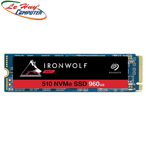 Ổ cứng SSD Seagate IRONWOLF 510 NAS 960GB M2 NVMe (ZP960NM30011)