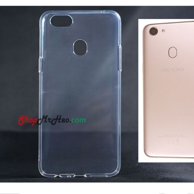 Ốp lưng dẻo trong suốt oppo F5 Ou Case vu Case chính hãng