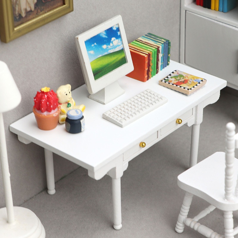 Mô Hình Phòng Khách Để Bàn Kích Thước 1 / 12 Độc Đáo Trang Trí Nhà Búp Bê