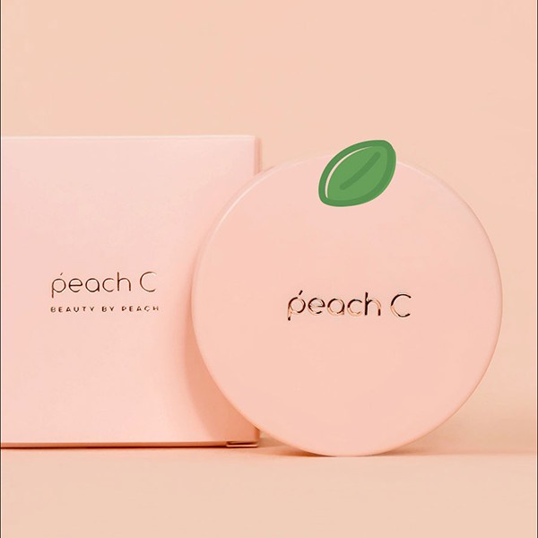 PHẤN NƯỚC DƯỠNG ẨM CHO LỚP NỀN TRONG VEO HOÀN HẢO PEACH C HONEY GLOW COVER CUSHION 15G CHÍNH HÃNG - 9874