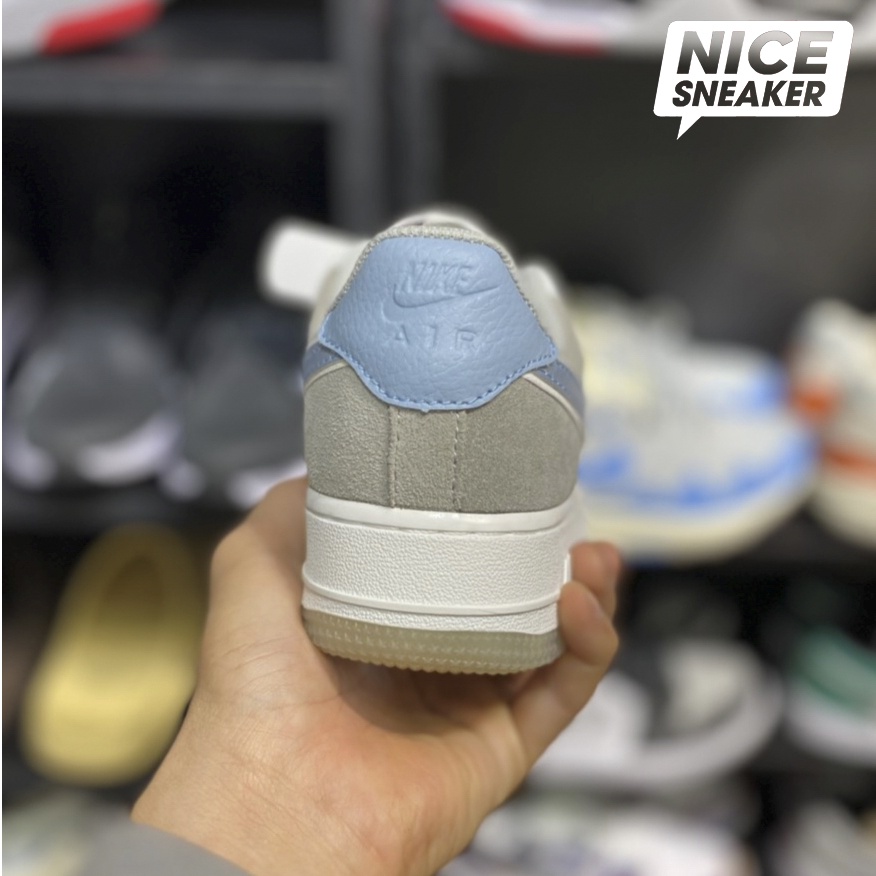 Giày Nike Air Force 1 Low Light Armony Blue Obsidian Mist - Phiên bản high quality | Nice Sneaker .