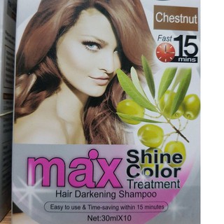 Hàng Chuẩn- Gói Dầu Gội Hàn Quốc Thảo Dược Màu Nâu Hạt Dẻ