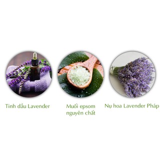 Lavender Epsom Salt - Muối Epsom Ướp Hoa Lavender