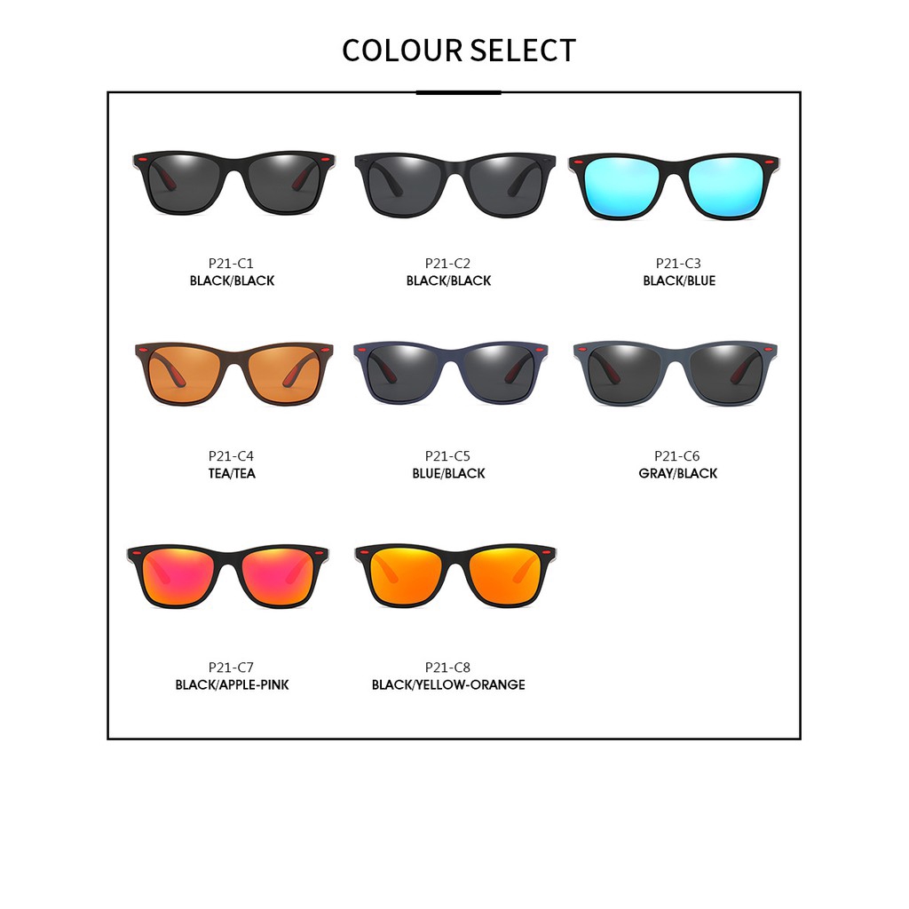 Classic Square Polarized Sunglasses Men Women Vintage Driving Goggle Rivet Mirror Male Sun Glasses