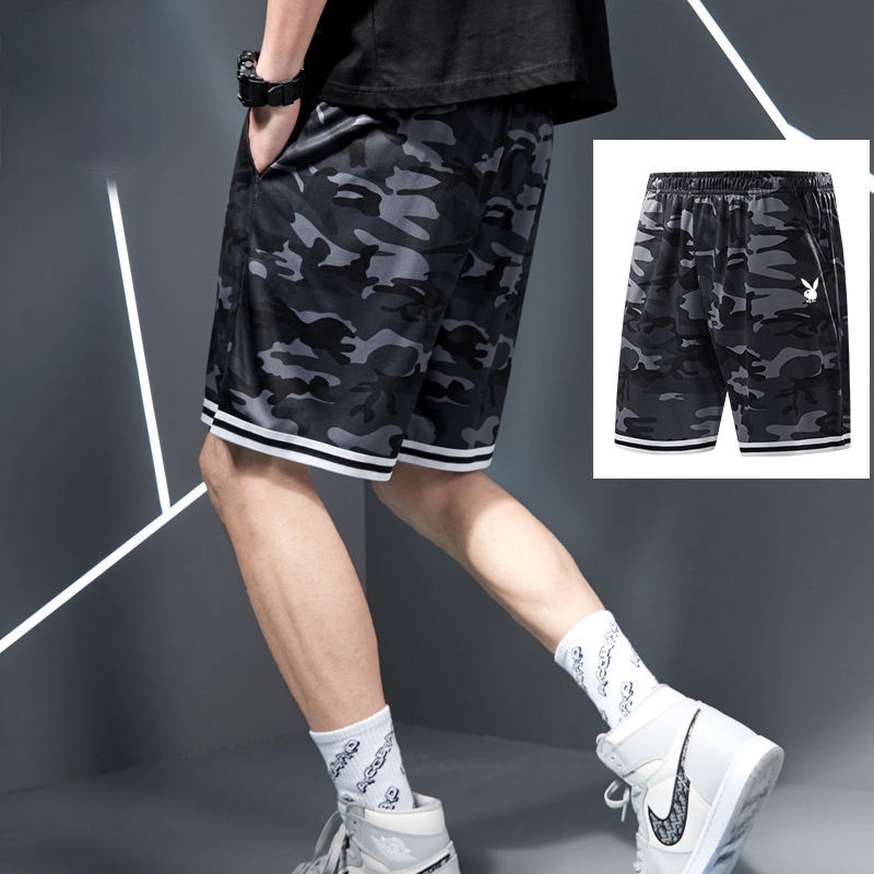 Shorts ice sports pants men's Beach loose Capris