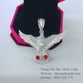 Mặt dây chuyền bạc đại bàng Phú Lê - Bạc Minh Cảnh