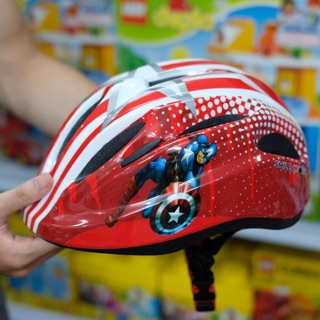 Nón bảo hiểm trẻ em Protec Captain đỏ