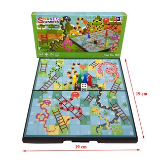 Cờ Rắn Leo Thang Nam Châm 19 x 19 cm