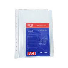 Sơ Mi Lỗ A4 XIFU - Bìa Sơ Mi A4  VPP Thành Tâm 11 Lỗ  Loại dầy  Chống Thấm Nước, Chống Bụi, Bảo Quản An Toàn