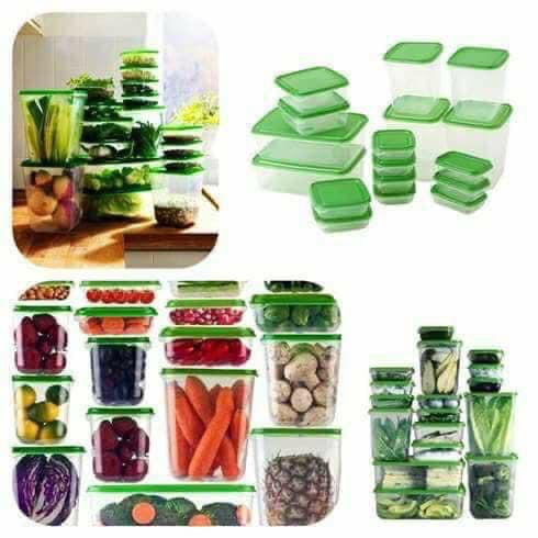[Gọn -Tiện] Set hộp 17 món hộp nhựa đựng thực phẩm bảo quản tủ lạnh và nhiều lựa chọn tiện lợi khác