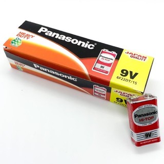Hộp 12 Viên 9V Panasonic 6F22DT/1S Chính Hãng (1 Vỉ = 1 Viên)