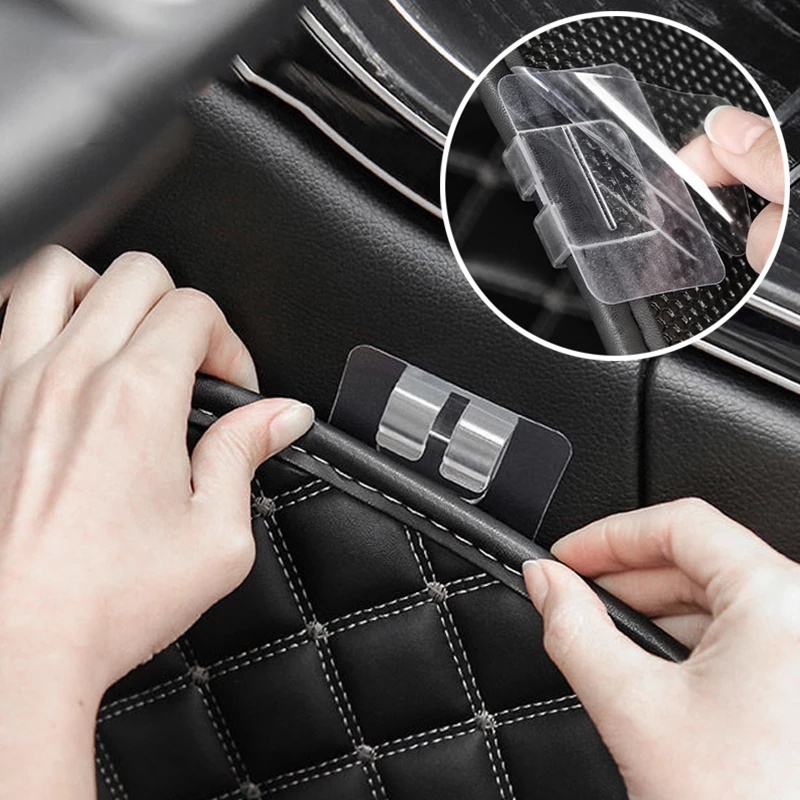 Miếng Dán Cố Định Thảm Trong Suốt Chống Trượt Tiện Dụng Cho Xe Hơi