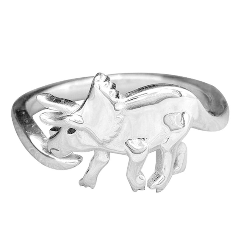 Nhẫn Hợp Kim Hình Khủng Long Thời Trang Dành Cho Nữ