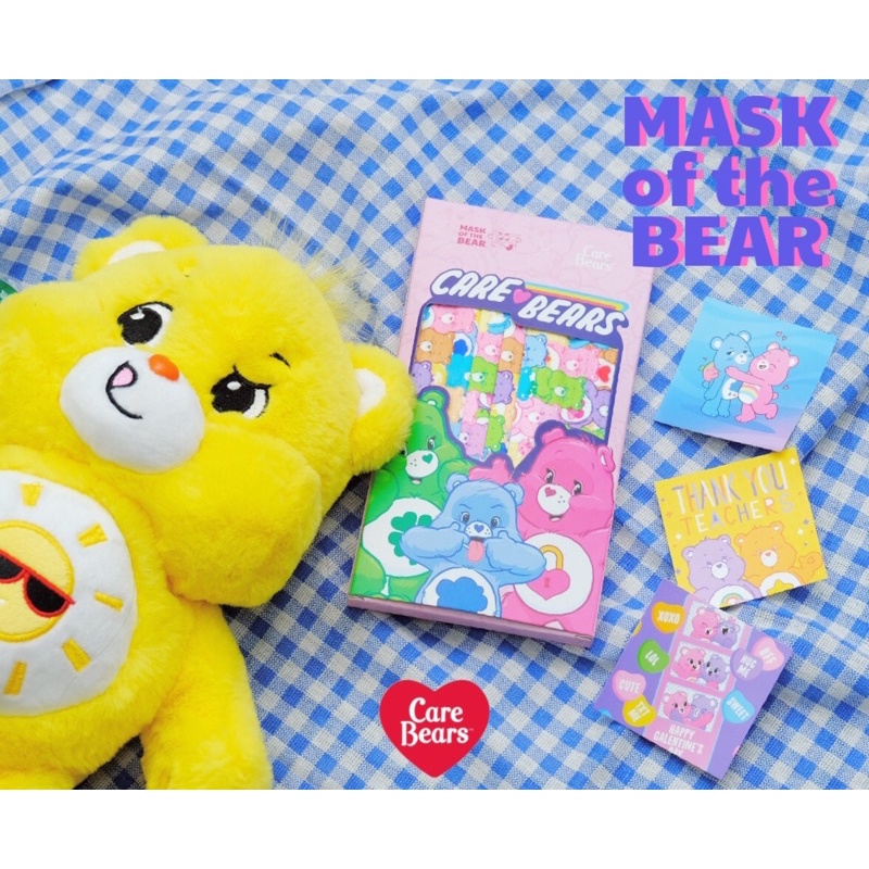 Khẩu trang Carebear Chính Hãng phiên bản Limited x Mask of the bear | BigBuy360 - bigbuy360.vn