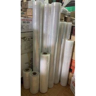 màng nilong trong PE bọc hàng, màng chít quấn pallet dài 25-100cm(1,6-3,8kg)