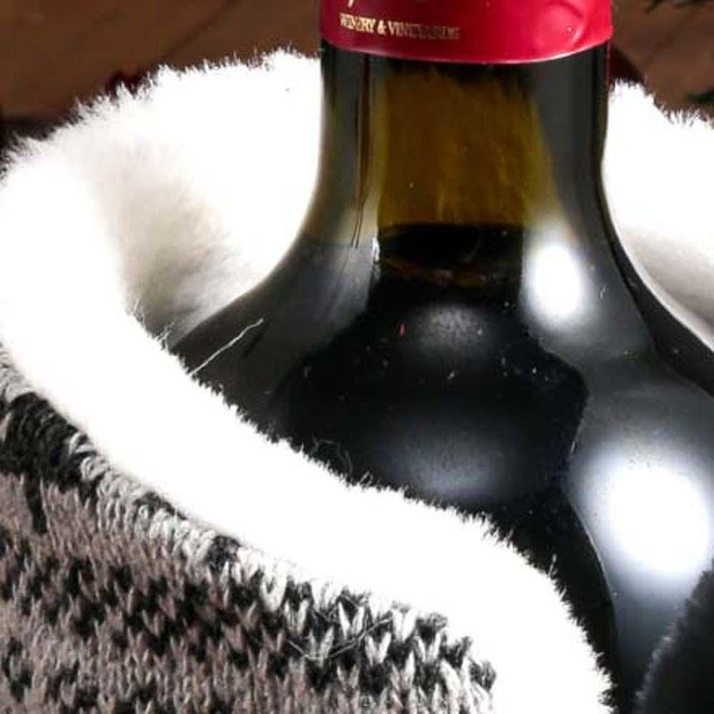 Vỏ Bọc Chai Rượu Champagne Trang Trí Giáng Sinh Dễ Thương