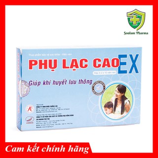 Thực phẩm chức năng hỗ trợ khí huyết lưu thông Phụ Lạc Cao EX 30 viên
