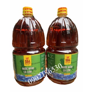 Nước mắm 584 Nha Trang can 2l 15 độ đạm siêu tiết kiệm nhưng vẫn chuẩn vị nước mắm truyền thống (mẫu mã mới)