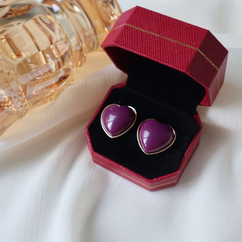 Hộp Đựng Trang Sức Có Nắp Màu Đỏ Sang Trọng