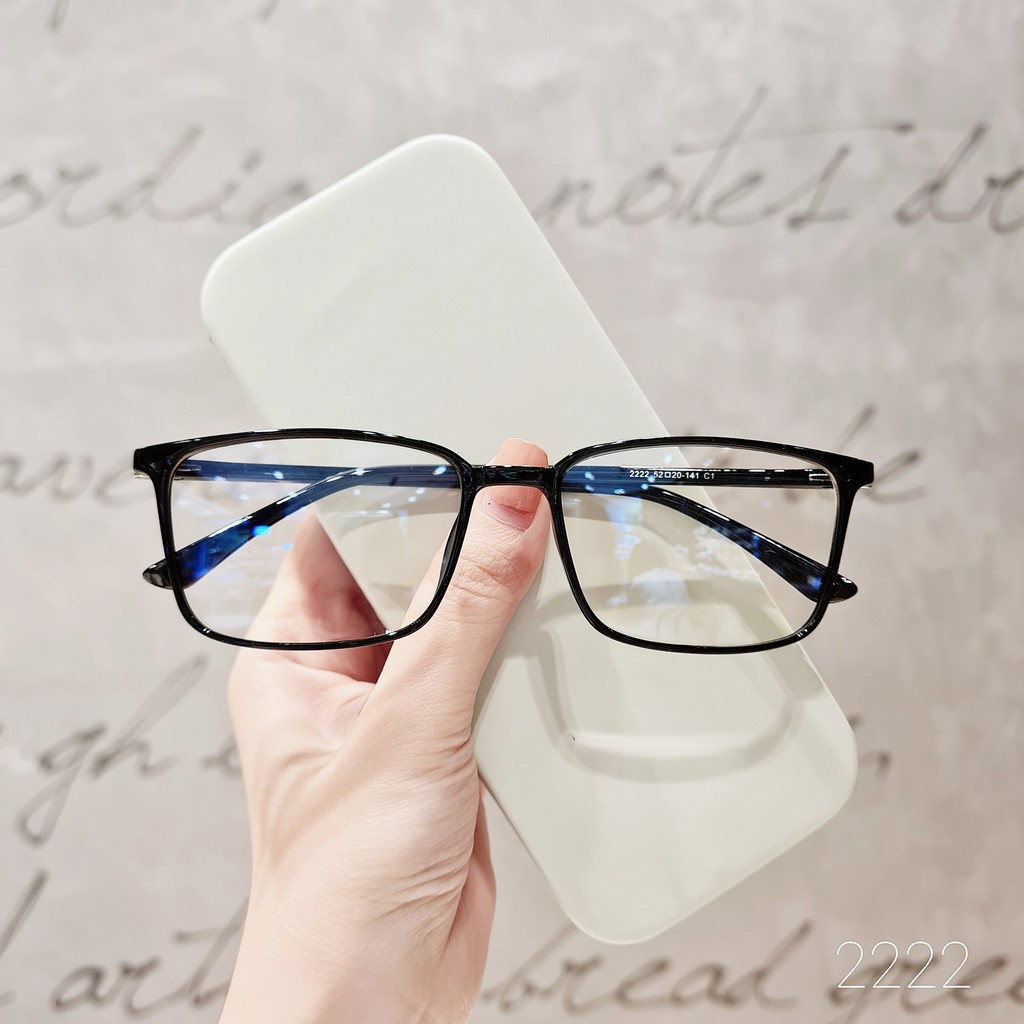 [Mã SKAMCLU7 giảm 10% cho đơn từ 0Đ] Gọng kính nam nữ Lilyeyewear nhựa dẻo, mắt vuông, nhiều màu Y2222 | BigBuy360 - bigbuy360.vn